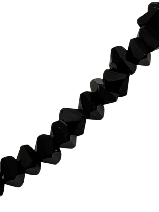 IWOU PROFESSIONAL Чокер Кристалики черный, фото 2