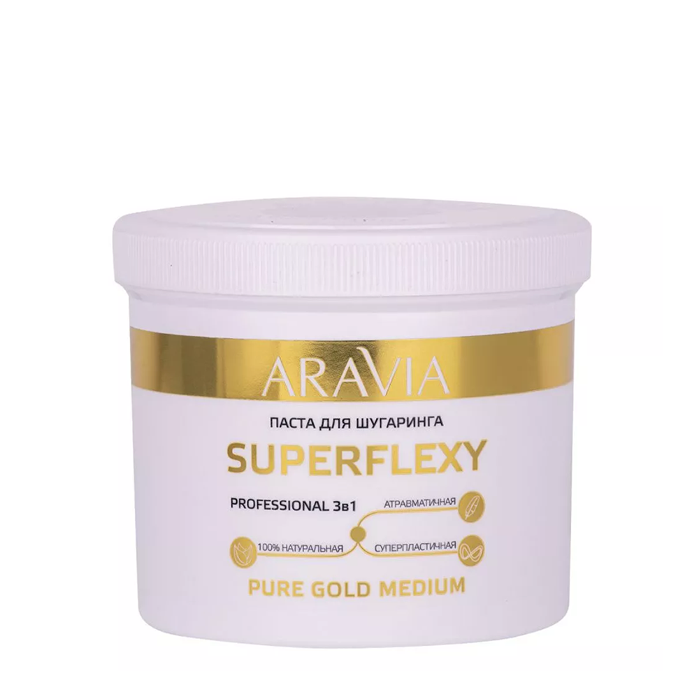 ARAVIA Professional Паста для шугаринга / SUPERFLEXY PURE GOLD 750 г, фото 5