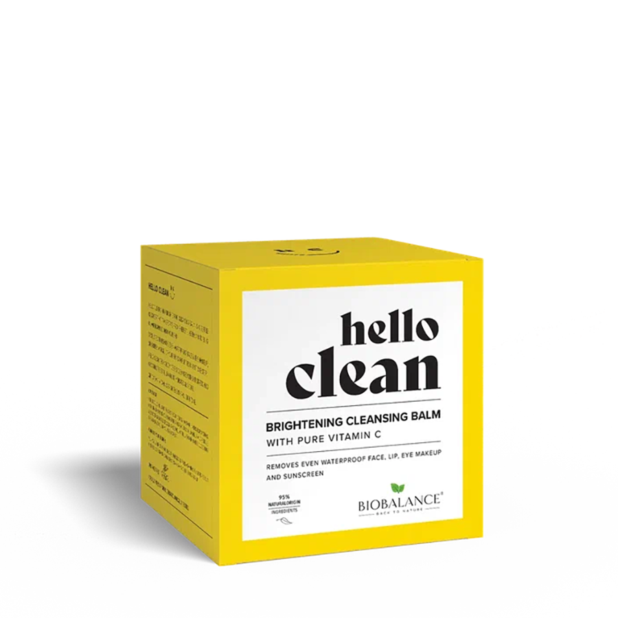 BIOBALANCE Бальзам для умывания / HELLO CLEAN BRIGHTENING CLEANSING BALM 100 мл, фото 2