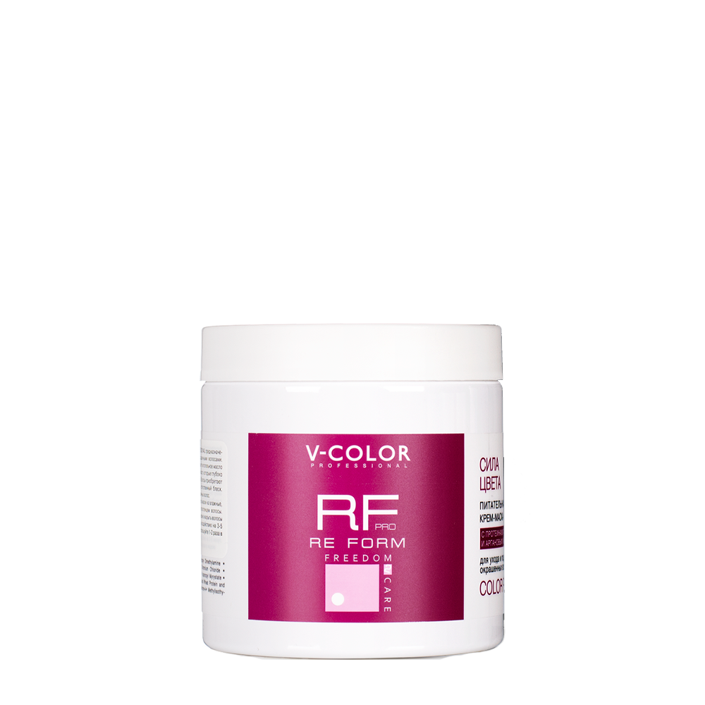 

V-COLOR PROFESSIONAL Маска для окрашенных волос / RE FORM СИЛА ЦВЕТА 500 мл
