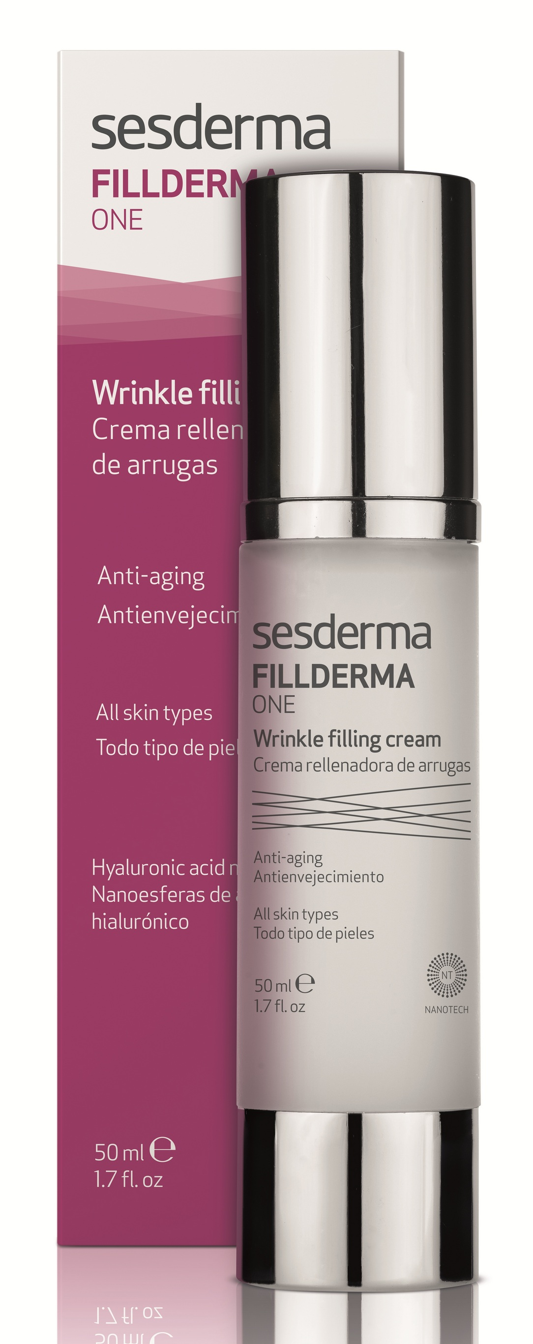 SESDERMA Крем для заполнения морщин / FILLDERMA NANO 1 STEP 50 мл, фото 2