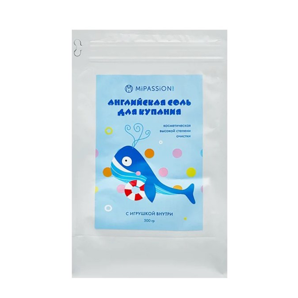 MIPASSIONcorp Соль английская с игрушкой / MiPASSiON 500 гр, фото 1