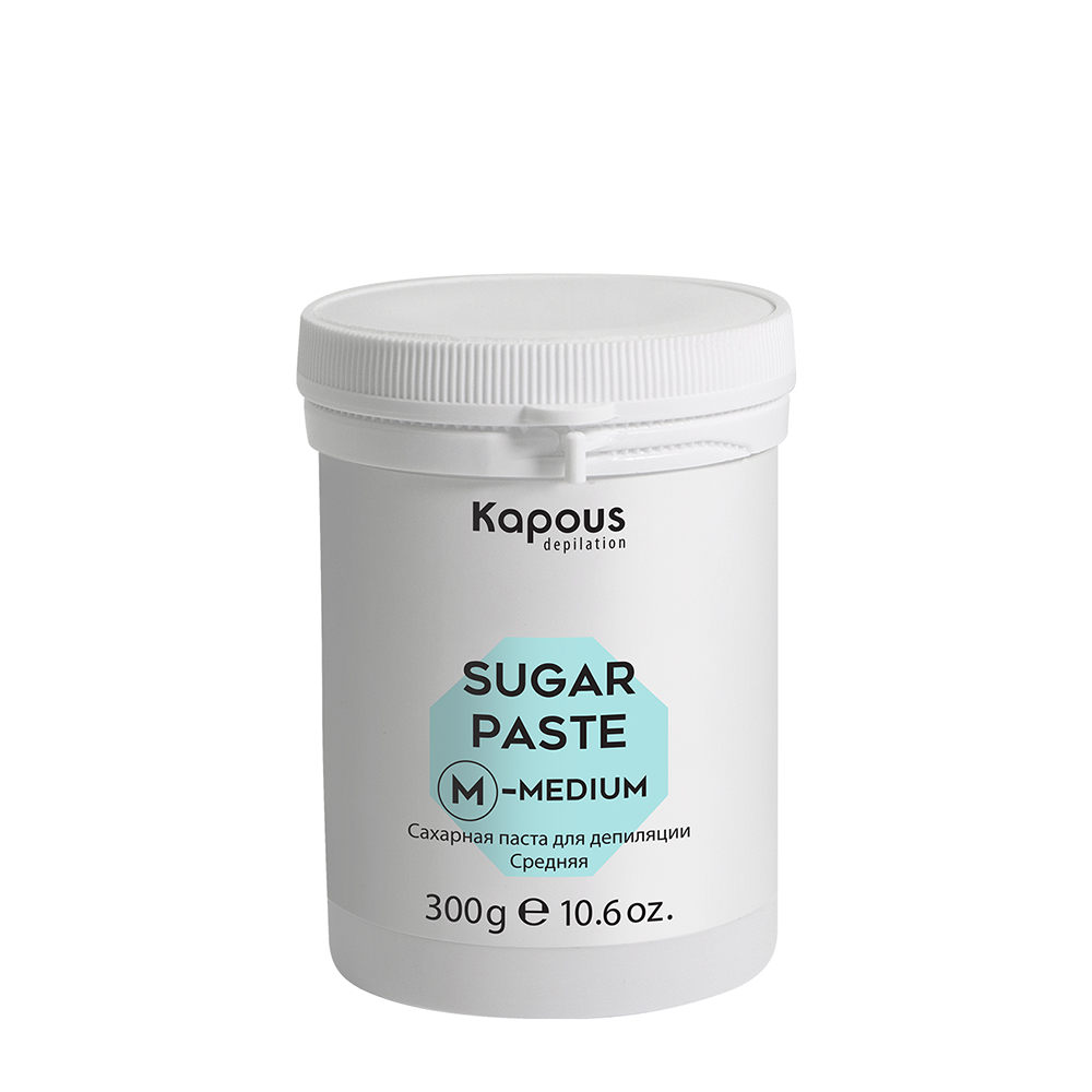 KAPOUS Паста сахарная средняя для депиляции / Depilation 300 гр сахарная паста для депиляции средняя gloria classic 0 8 кг