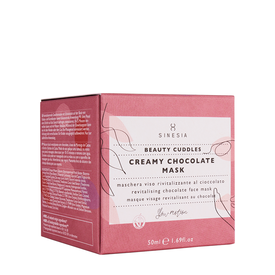 SINESIA Маска регенерирующая шоколадная для лица / BEAUTY CUDDLES CREAMY CHOCOLATE MASK 50 мл, фото 2