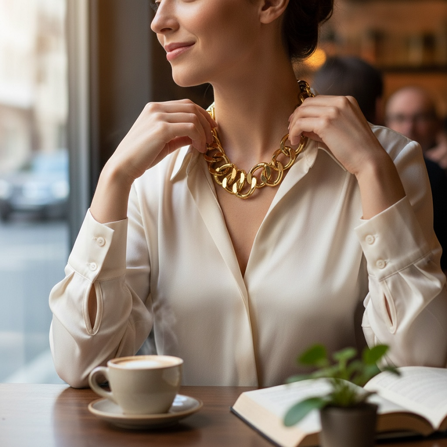 IWOU PROFESSIONAL Ожерелье Цепь крупная, фото 5