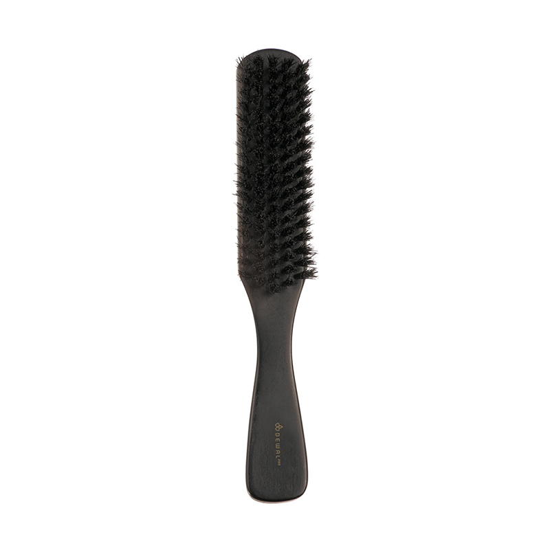 DEWAL PROFESSIONAL Щетка для укладки деревянная, натуральная щетина, 5 рядов lador щетка для волос деревянная mini wooden paddle brush