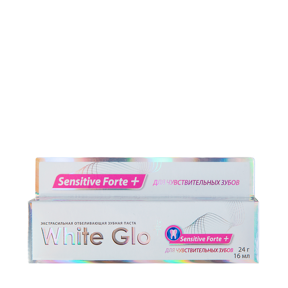 WHITE GLO Паста зубная отбеливающая для чувствительных зубов / White Glo 24 гр, фото 3