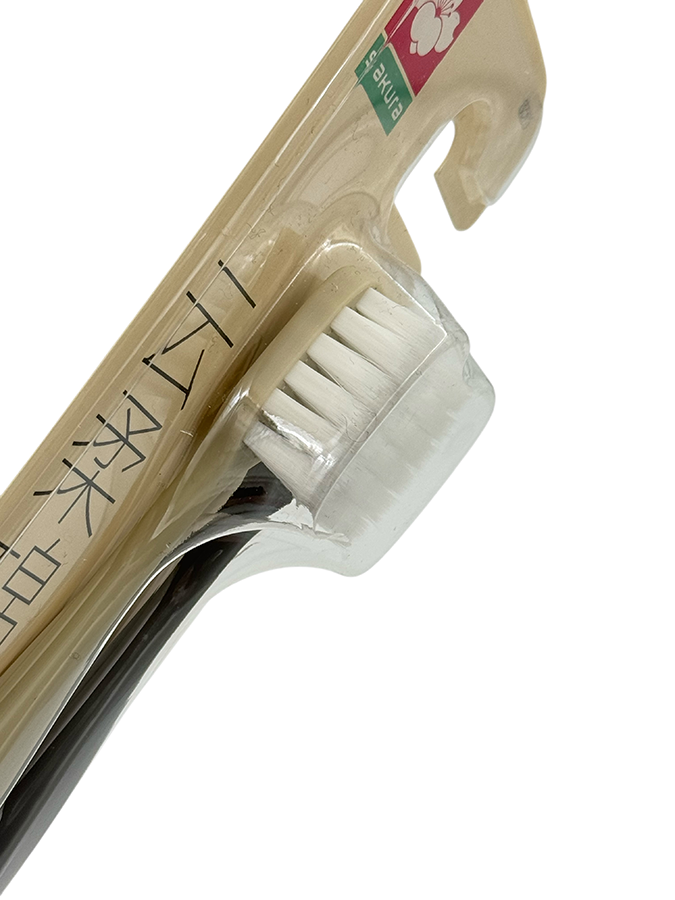 IWOU PROFESSIONAL Набор зубных щеток серая+бежевая 0,12мм 2шт/FARRES SAKURA, фото 2