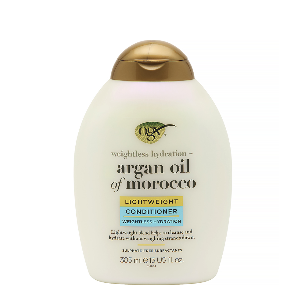 OGX Кондиционер легкий для тонких волос с экстрактом арганы / Argan Oil of Morocco Lightweight Conditioner 385 мл, фото 1