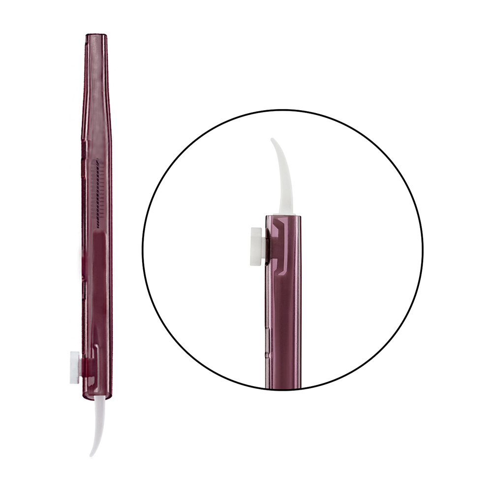 INNOVATOR COSMETICS Щеточка многофункциональная для бровей и ресниц, 1.0 мм фиолетовая / Baby Brush, фото 2