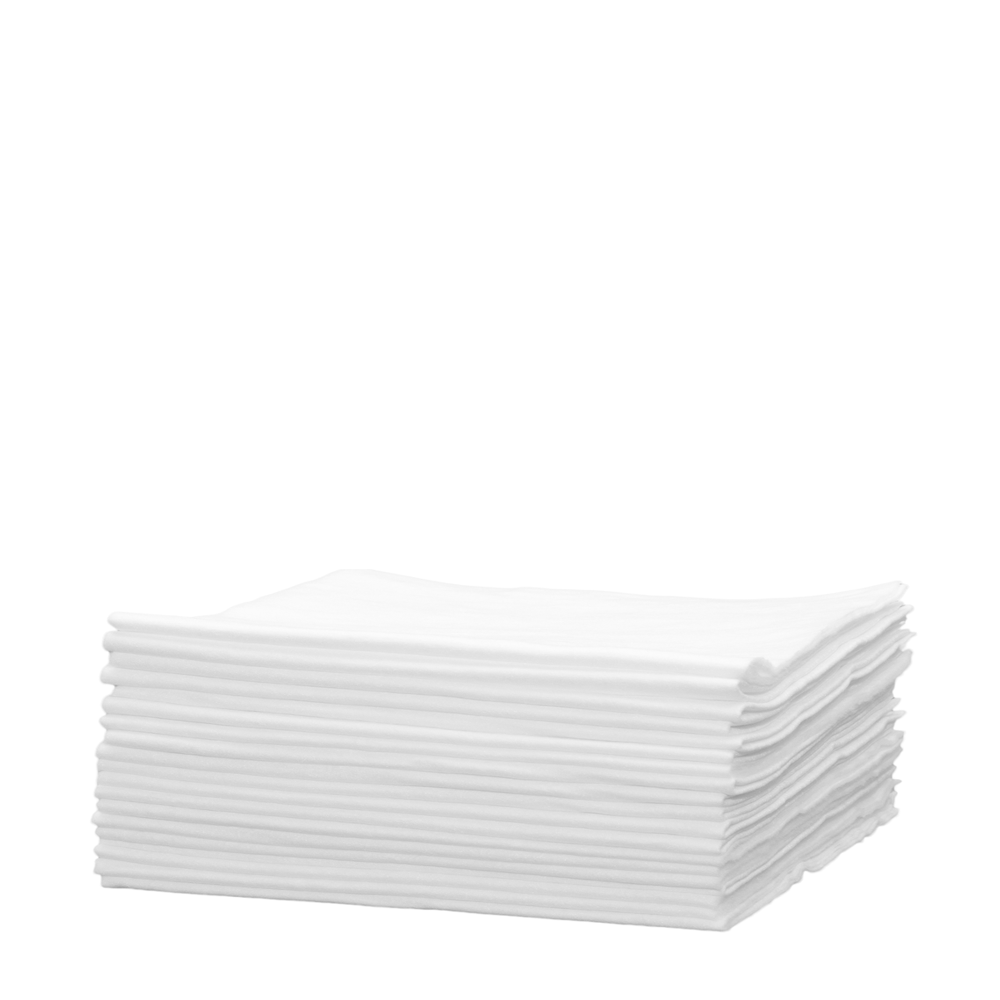 ЧИСТОВЬЕ Полотенце спанлейс 45*90 см белый эконом 50 штук (штучно), фото 3