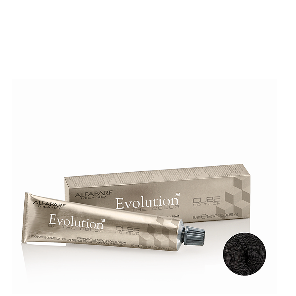 ALFAPARF MILANO 6NI крем-краска перманентная / CUBE 3D TECH Evolution of the Color 60 мл, фото 2