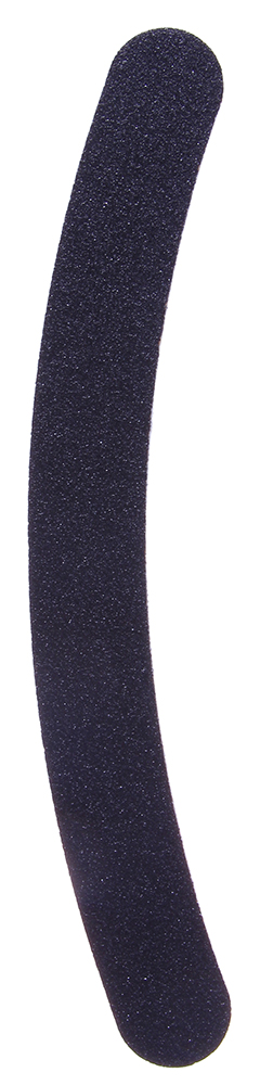 SOLOMEYA Пилка для ногтей 100/180 Бумеранг / Curved Black File, фото 2