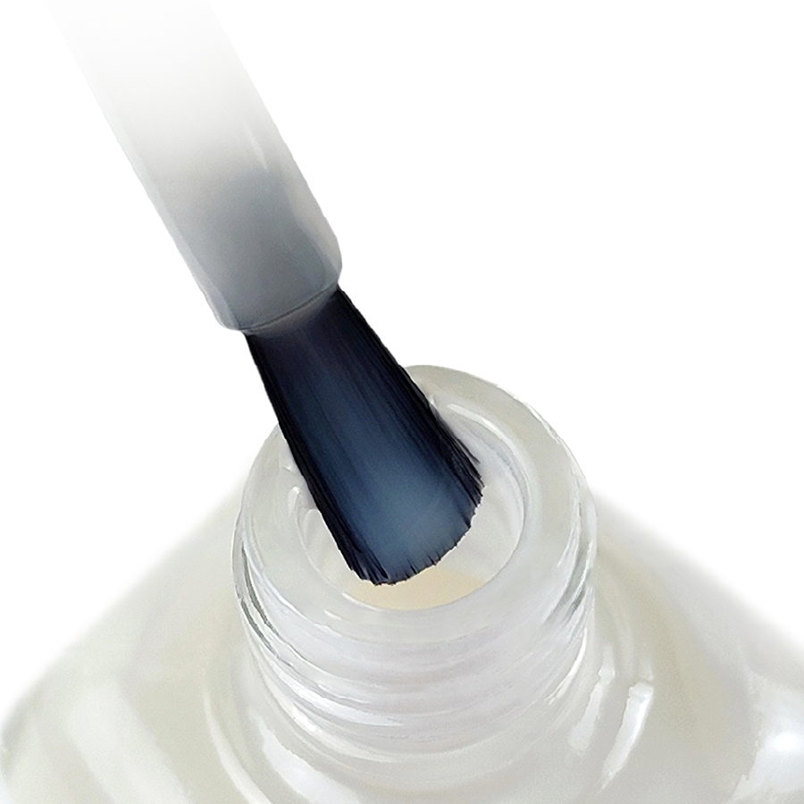 IQ BEAUTY 03 лак для ногтей для защиты от грибка с активатором роста с тербинафином, молочный / Antifungal Nail Polish 12,5 мл, фото 3