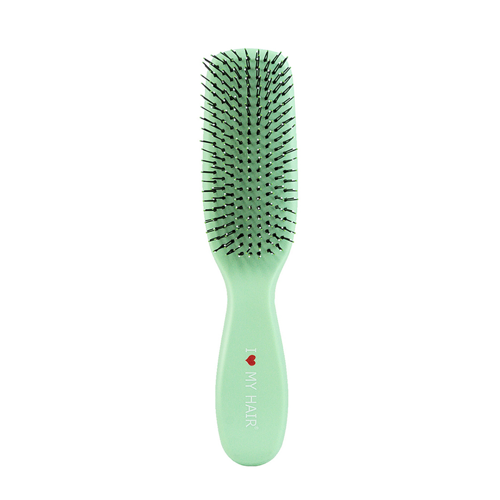 I LOVE MY HAIR Щетка парикмахерская для волос Spider Soft 1503, зеленая матовая S curaprox щетка зубная soft d 0 15 мм cs1560