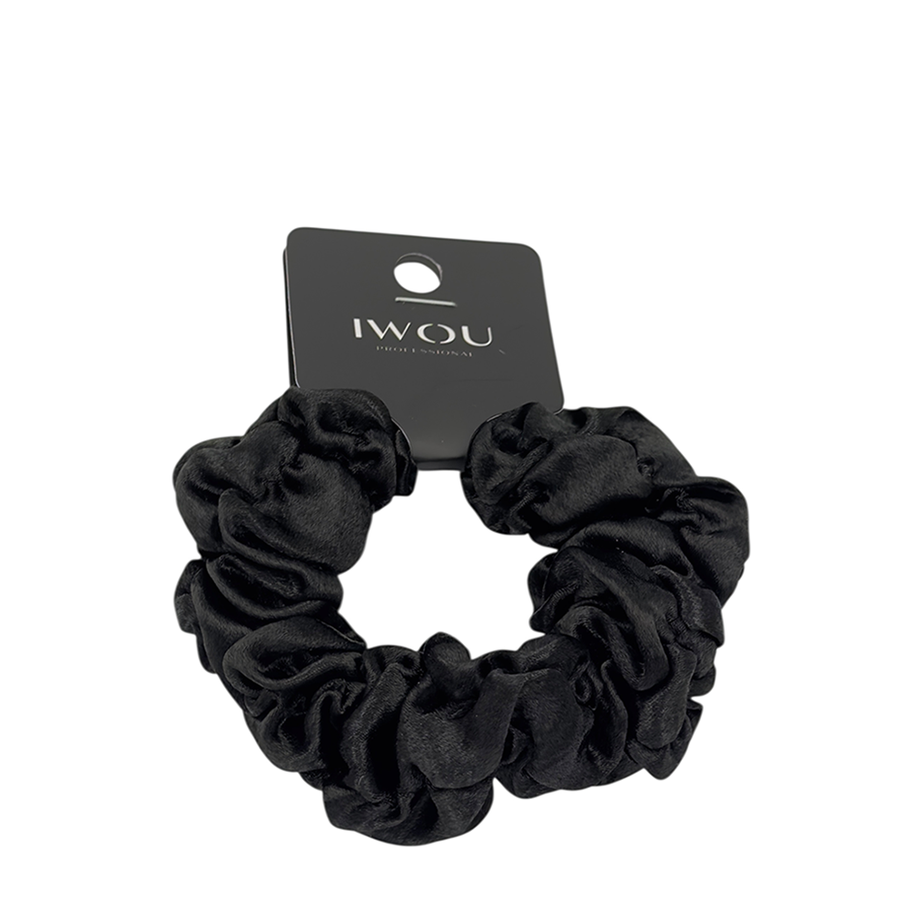 IWOU PROFESSIONAL Резинка для волос Королева черная 1шт, фото 1