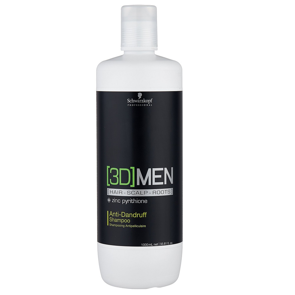 SCHWARZKOPF PROFESSIONAL Шампунь против перхоти, для мужчин / ВС [3D]MEN 1000 мл, фото 2