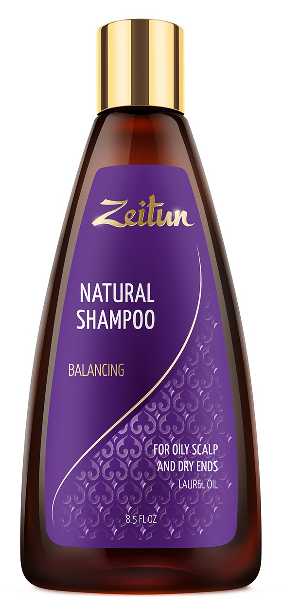 ZEITUN Шампунь для волос жирных у корней и сухих на кончиках Балансирующий 250 мл стать экологичным