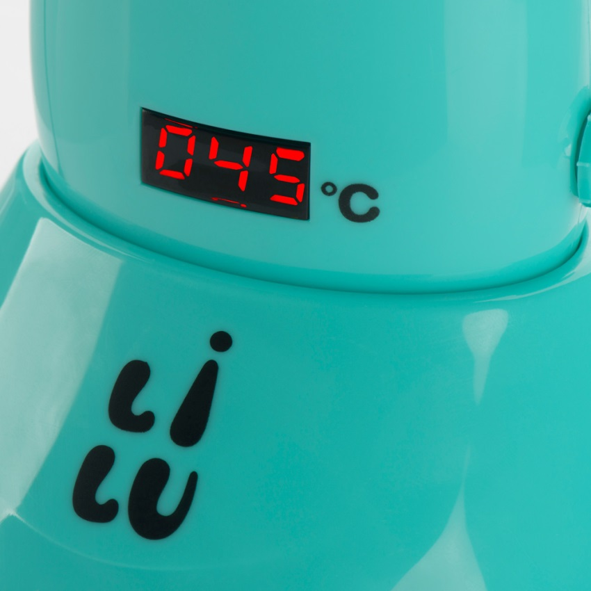 LILU Воскоплав на один картридж с базой и терморегулятором, бирюзовый / LILU Caitlyn, фото 2