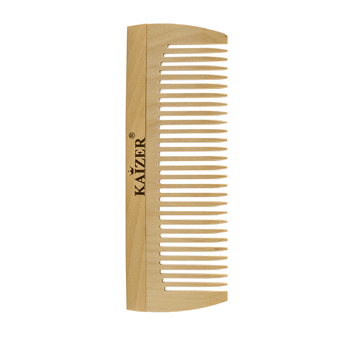 

KAIZER Гребень деревянный, редкие зубья, 120 мм