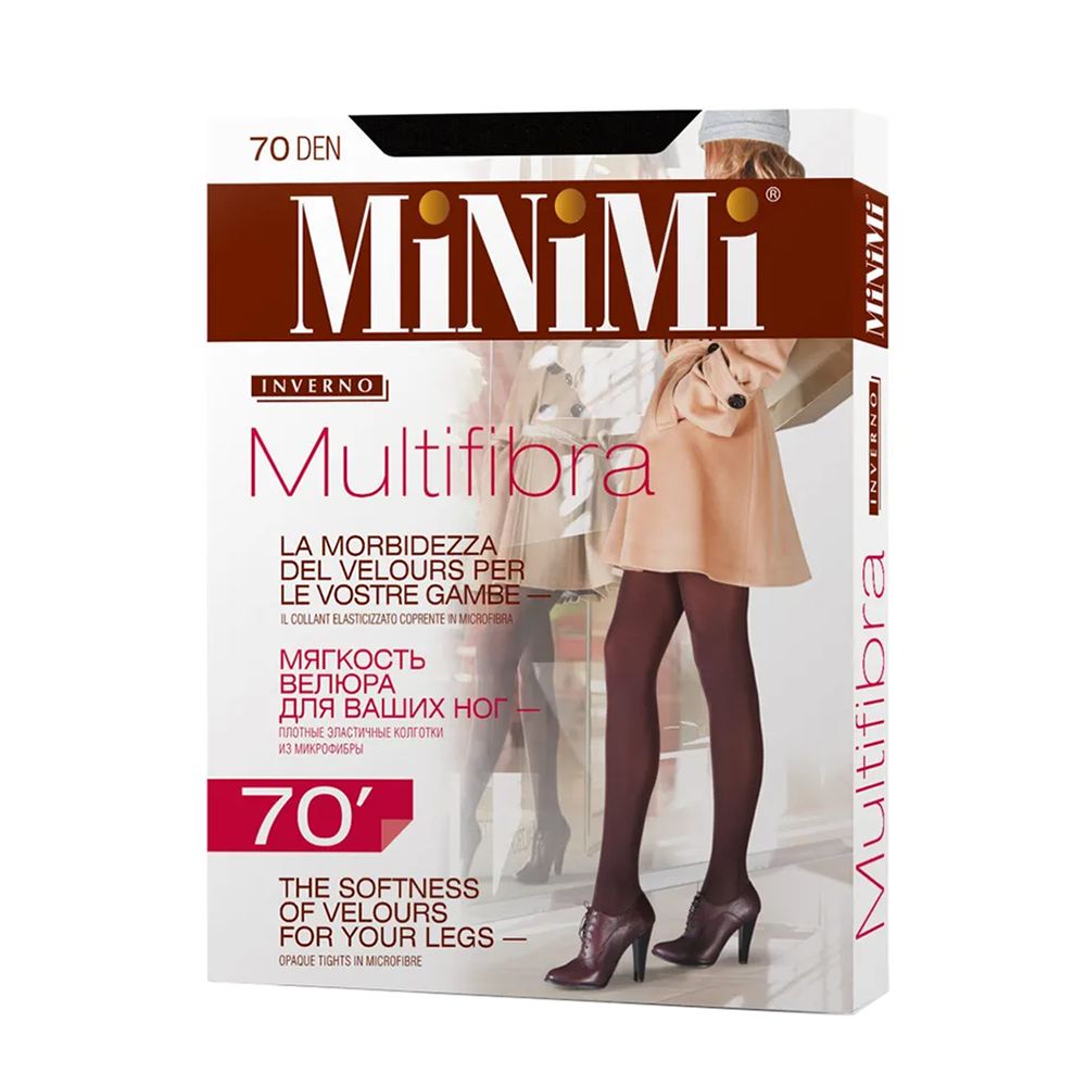 

MINIMI Колготки 3D MAXI Nero 7 (XXXL) / MULTIFIBRA 70