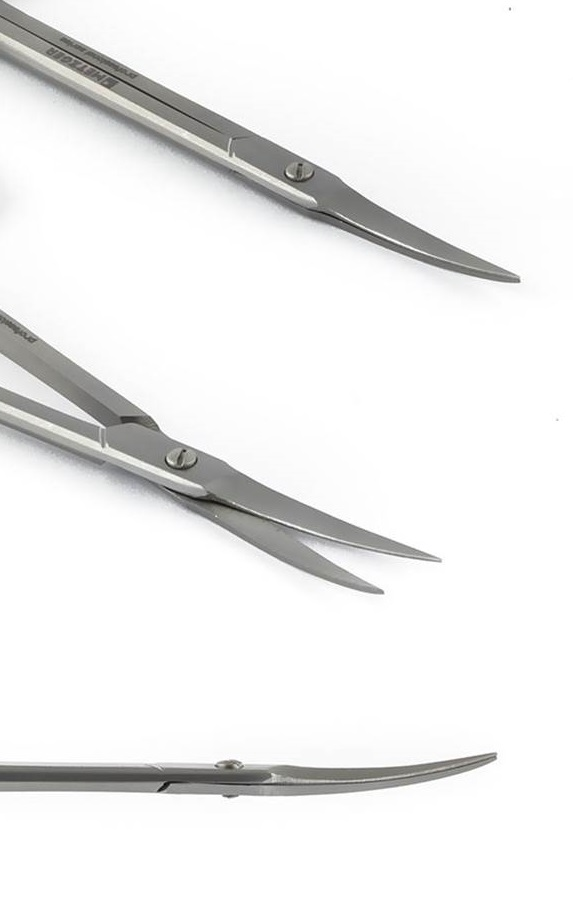 METZGER Ножницы для кожи изогнутые СS-2/1-D (CVD), фото 2