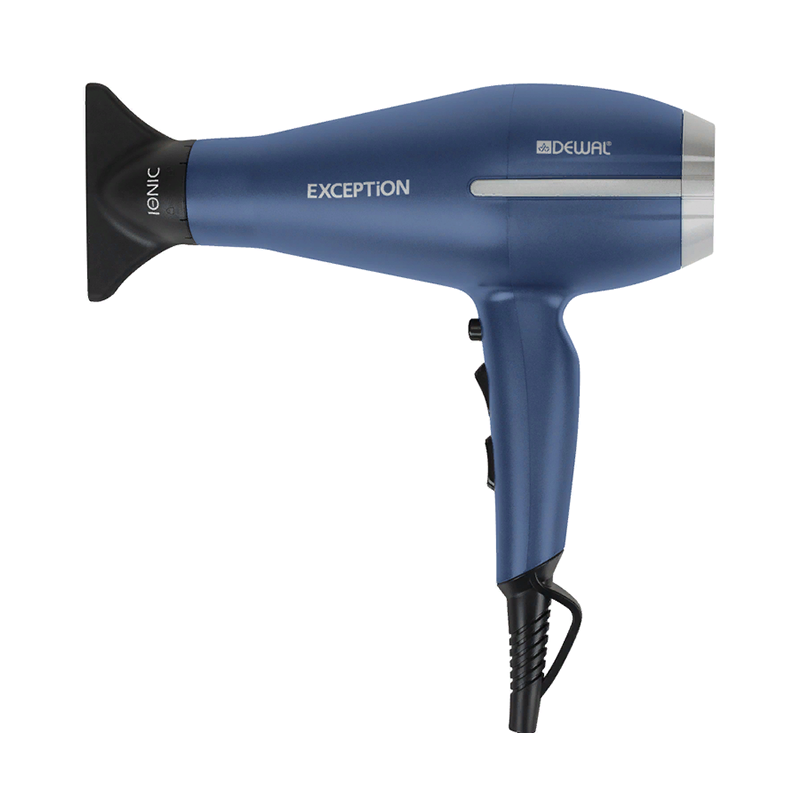 DEWAL PROFESSIONAL Фен синий ионизация 2 насадки / DEWAL EXCEPTION, фото 2