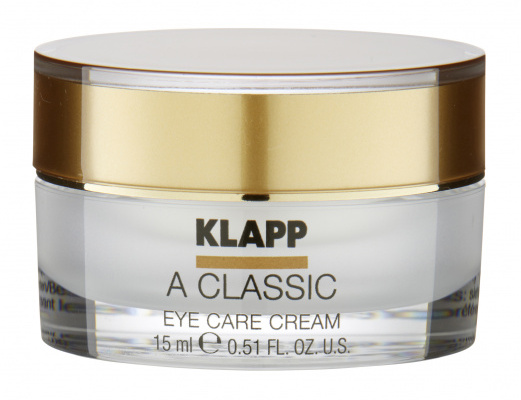KLAPP Крем-уход для кожи вокруг глаз / A CLASSIC 15 мл belkosmex detoxкрем детокс для кожи вокруг глаз 40 увеличение гладкости для нежной и упругой кожи 25