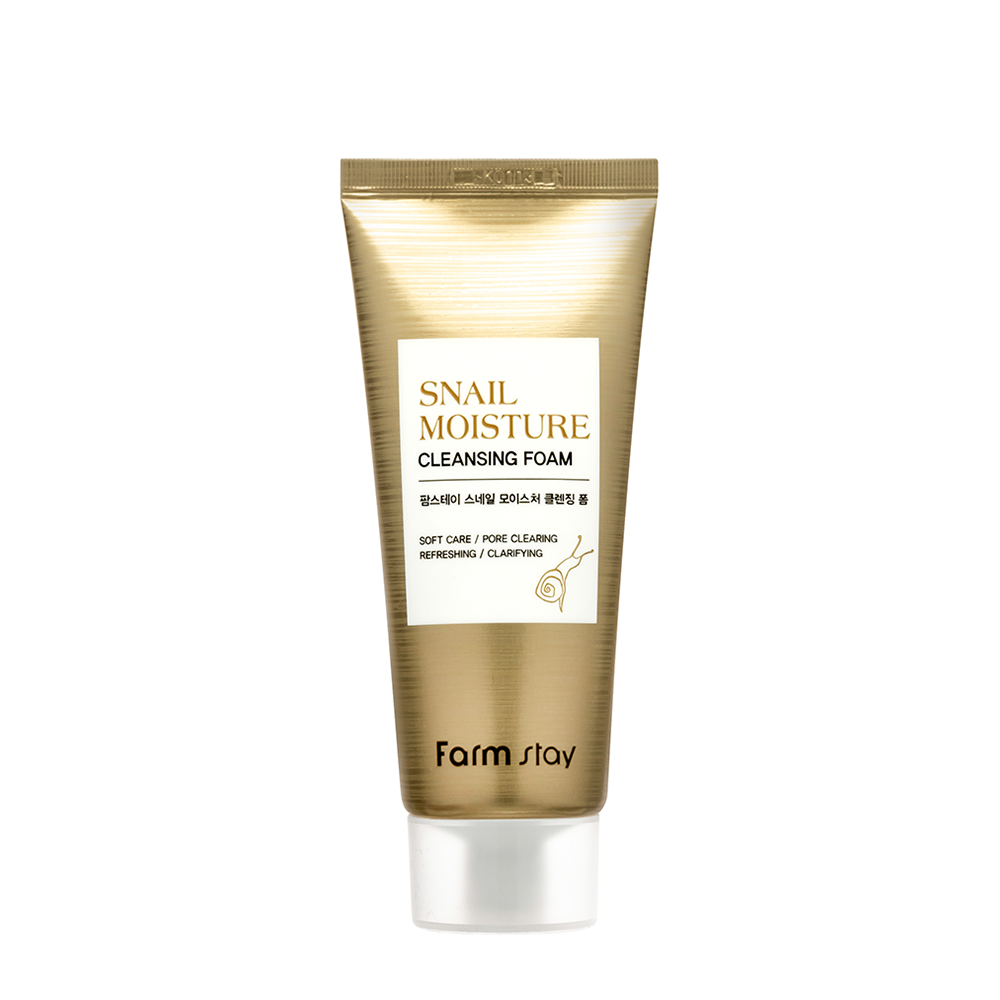 

FARMSTAY Пенка увлажняющая для лица с муцином улитки / Snail Moisture Cleansing Foam 100 мл