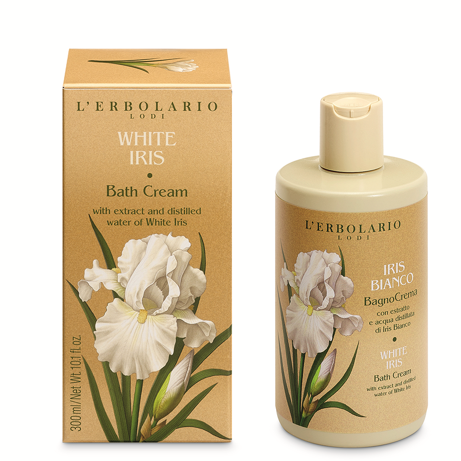 LERBOLARIO Крем-гель для душа и ванны / White Iris Bath Cream 300 мл, фото 2