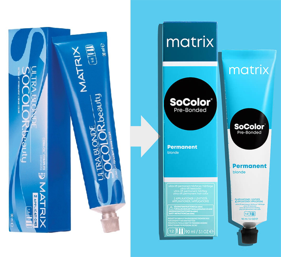 MATRIX UL-V+ краска для волос, перламутровый+ / Socolor Beauty Ultra Blonde 90 мл, фото 3