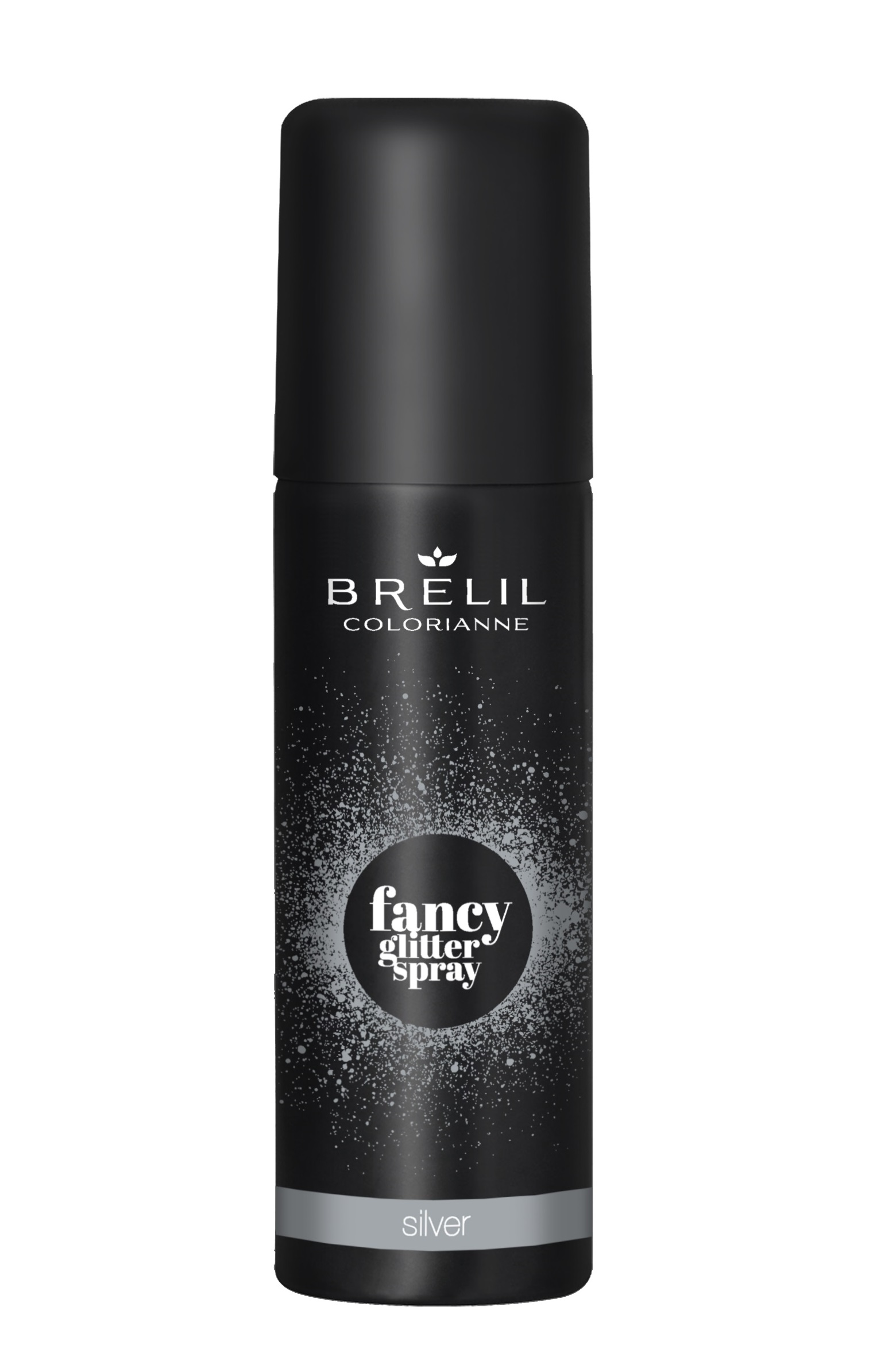 BRELIL PROFESSIONAL Спрей-блеск фантазийный для волос, серебряный / Colorianne FANCY GLITTER SPRAY 75 мл B003028 - фото 1