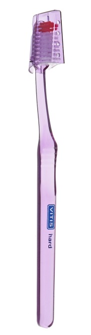 DENTAID Щётка зубная Vitis Hard/ferme в твердой упаковке, фото 5