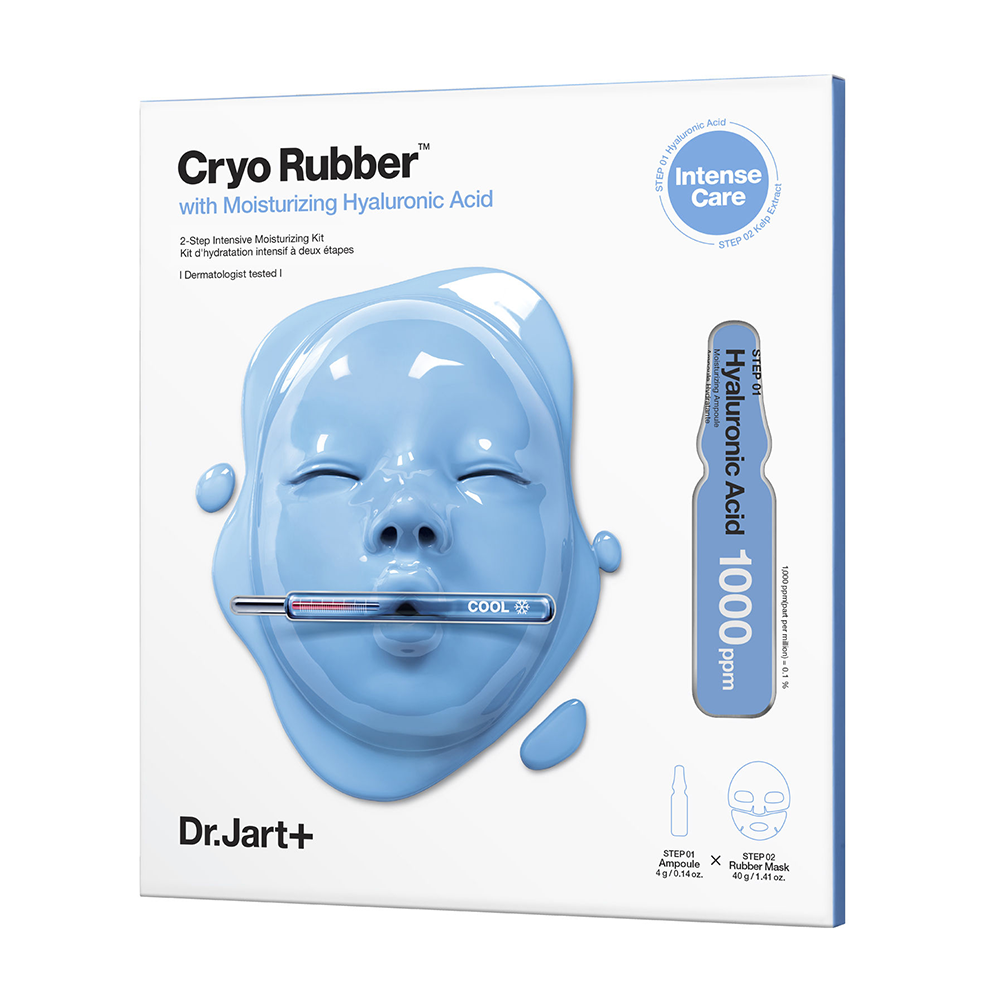 DR. JART+ Крио-маска альгинатная увлажняющая с гиалуроновой кислотой / Cryo Rubber 40 г + 4 г, фото 1