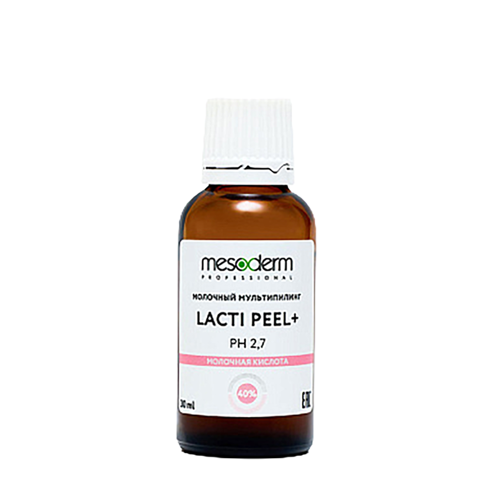 MESODERM Мультипилинг молочный с АНА-РНА комплексом, рН 2,7 / Lacti Peel+ 40% 30 мл, фото 1