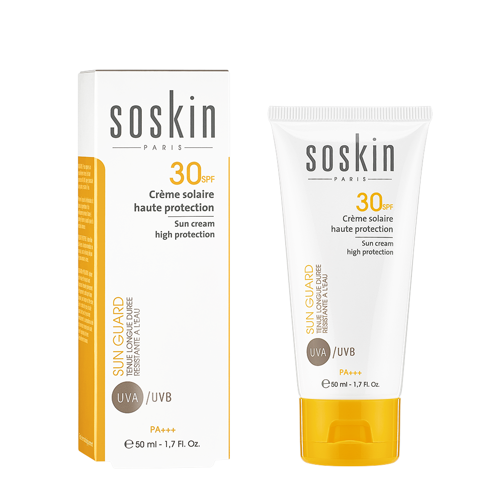 SOSKIN Крем солнцезащитный SPF 30 / Sun cream high protection 50 мл, фото 2