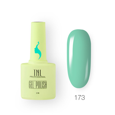 TNL PROFESSIONAL 173 гель-лак для ногтей 8 чувств, бирюзовый / TNL 10 мл