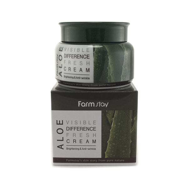 FARMSTAY Крем увлажняющий с экстрактом алоэ для лица 100 г, фото 3