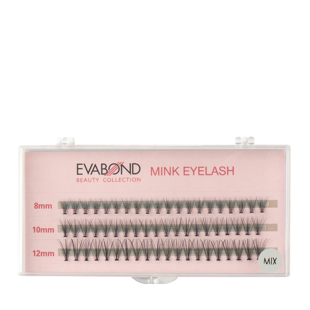 EVABOND Пучки безузелковые 10 волосков Mix, фото 2