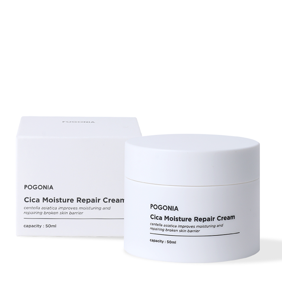 POGONIA Крем увлажняющий и восстанавливающий / CICA MOISTURE REPAIR CREAM 50 мл, фото 2