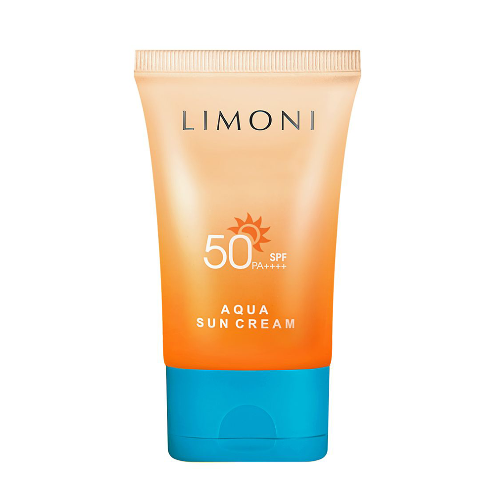 LIMONI Крем солнцезащитный SPF 50+РА++++ / Aqua Sun Cream 50 мл