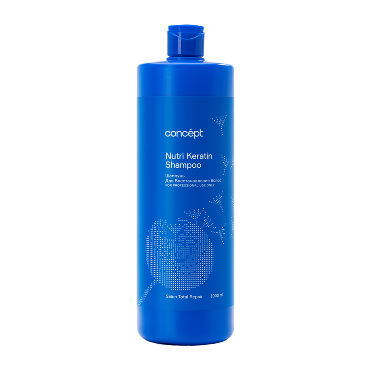 CONCEPT Шампунь для восстановления волос / Salon Total Nutri Keratin shampoo 2021 1000 мл