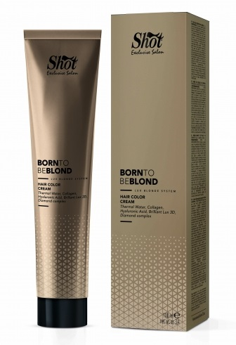 SHOT 10.0 крем-краска для волос, экстра яркий блонд натуральный / Sh BTB Blond EXTRA 100 мл, фото 2