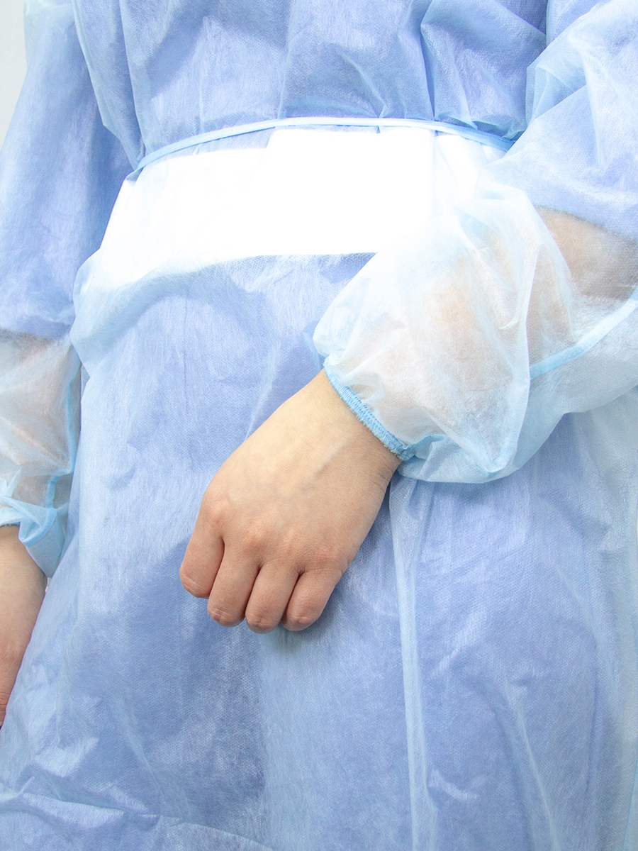 AVEMOD Халат медицинский АХ1, размер 48-54, цвет голубой, фото 3