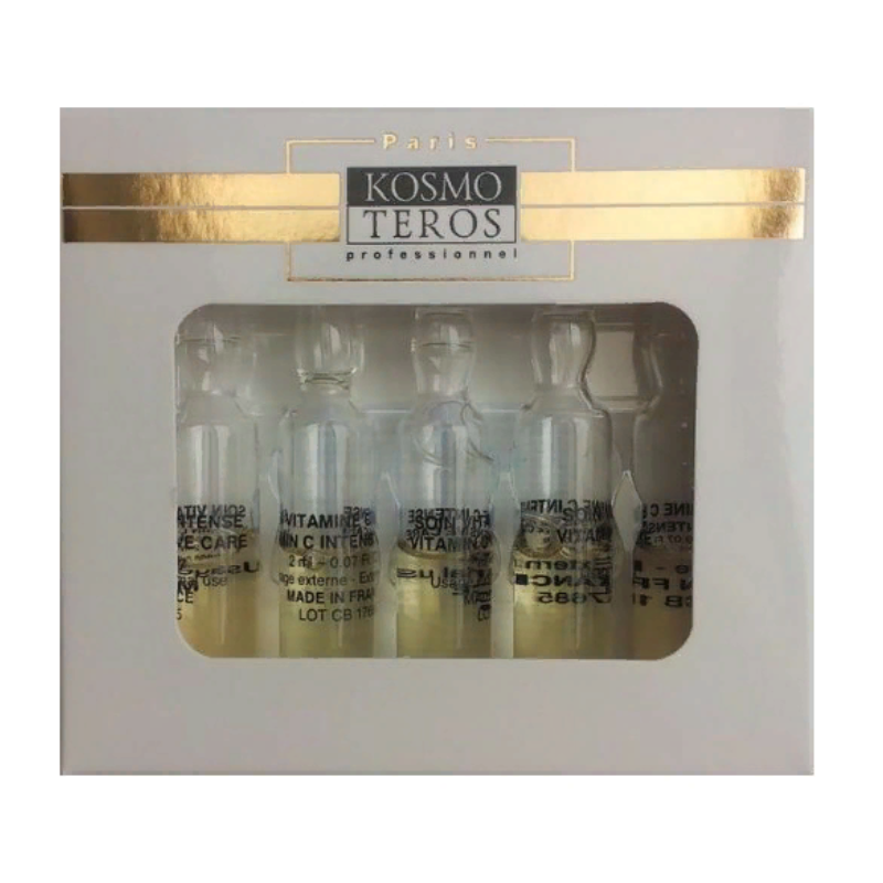 KOSMOTEROS PROFESSIONNEL Сыворотка осветляющая аnti-age с пептидами и витамином С 5*2 мл, фото 2