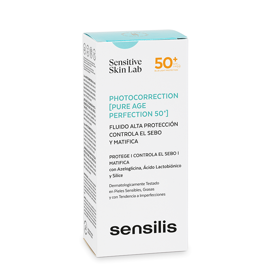 SENSILIS Флюид матирующий для чувствительной и жирной кожи SPF50+ / Oil Control Mattifying High Protection Fluid 40 мл, фото 2