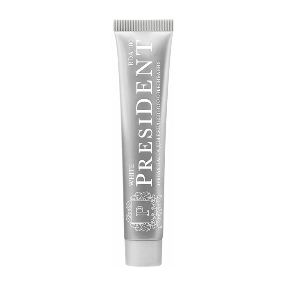 PRESIDENT Паста зубная / Wthite 75 гр president паста зубная фисташковое мороженое с мятой president white