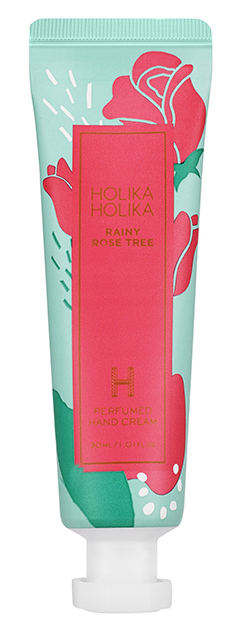 HOLIKA HOLIKA Крем питательный для рук Перфьюм Хэнд Крим, роза / Rainy Rose Tree Perfumed Hand Cream 30 мл