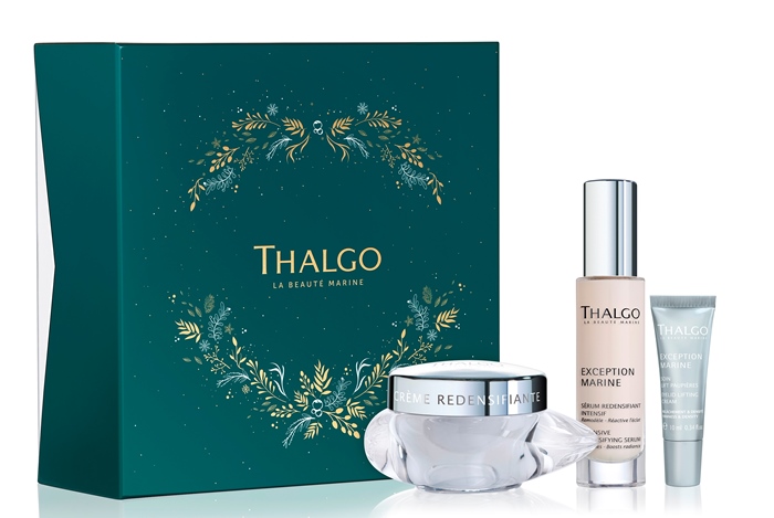 

THALGO Набор Великолепие для лица (крем 50 мл, сыворотка 30 мл, крем 10 мл) Exception Marine - Lift & Restore Density Gift set