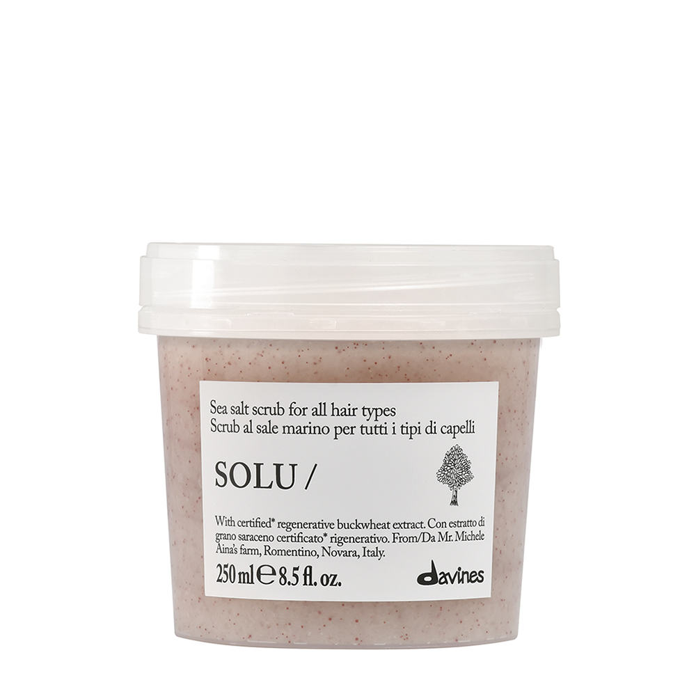 

DAVINES SPA Скраб с морской солью для всех типов волос / SOLU scrub 250 мл